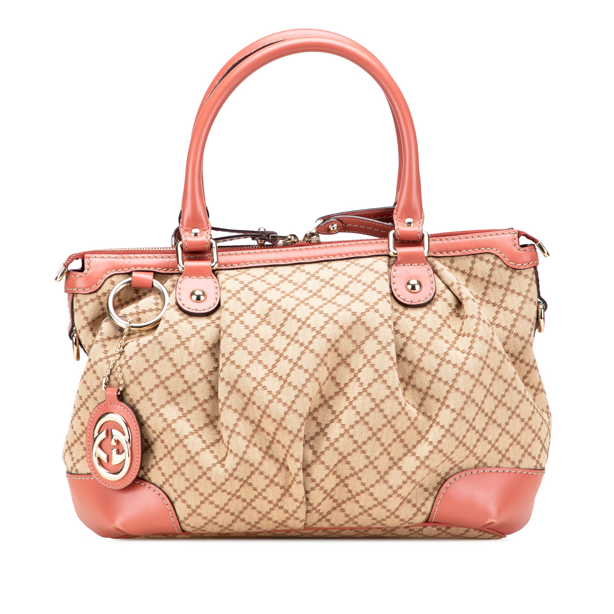Diamante Canvas Sukey Satchel - Image 1