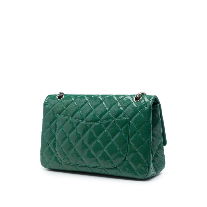 Quilted Crinkled Patent Reissue 2.55 Double Flap 227 - Image 2