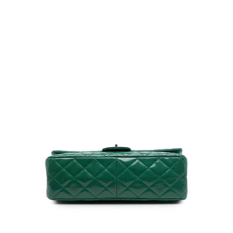 Quilted Crinkled Patent Reissue 2.55 Double Flap 227 - Image 3