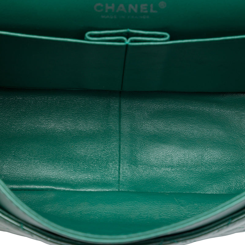 Quilted Crinkled Patent Reissue 2.55 Double Flap 227 - Image 4
