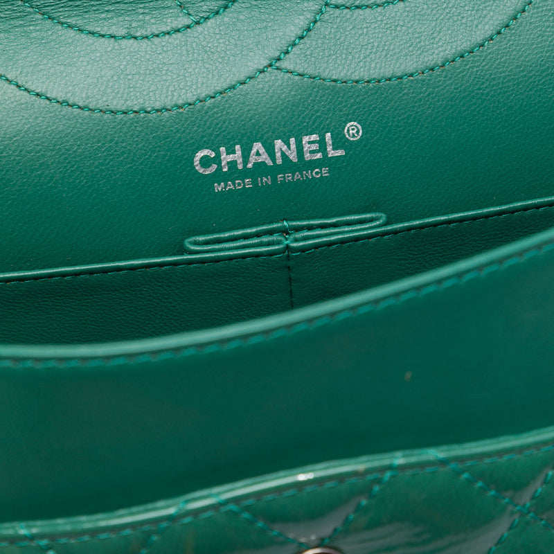 Quilted Crinkled Patent Reissue 2.55 Double Flap 227 - Image 5