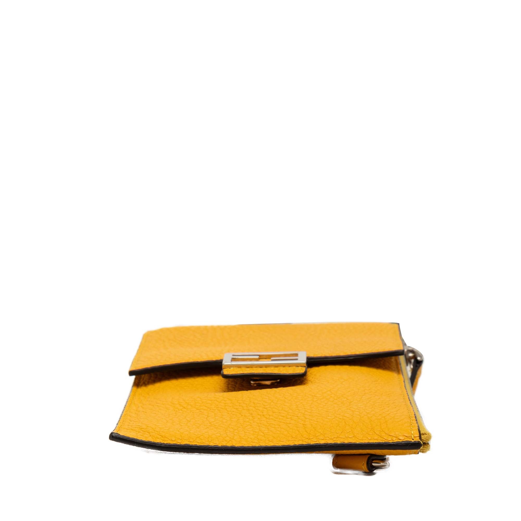 Leather Baguette Phone Crossbody - Image 3