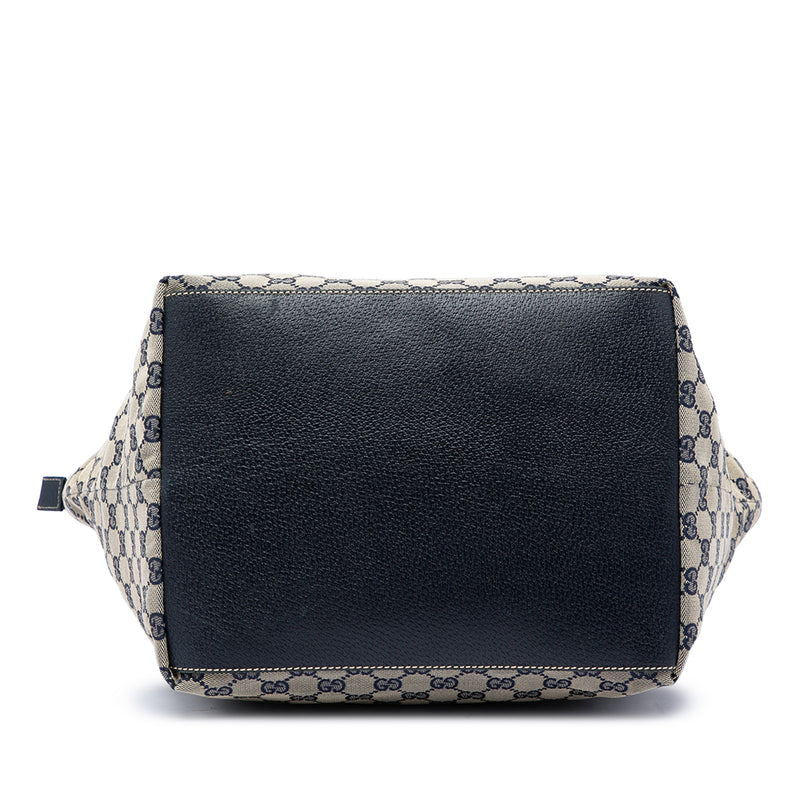GG Canvas Web Tote - Image 3