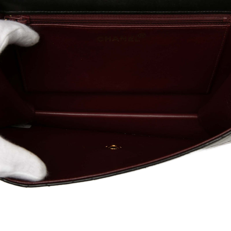 Medium CC Quilted Lambskin Single Flap - Image 4
