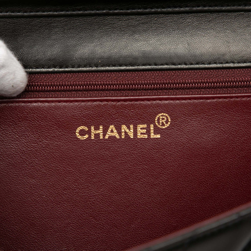 Medium CC Quilted Lambskin Single Flap - Image 5