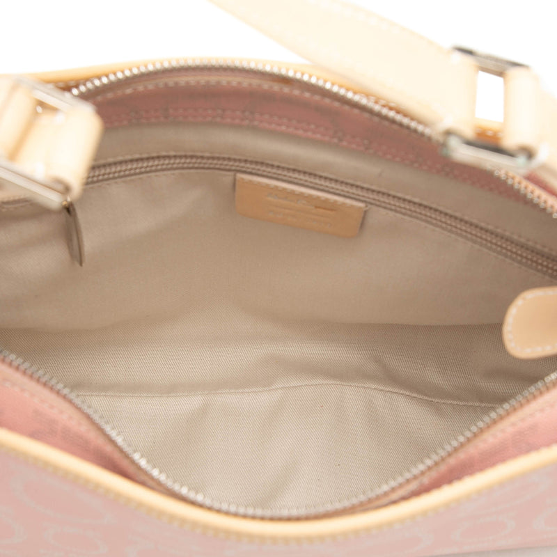 Gancini Coated Canvas Hobo - Image 4