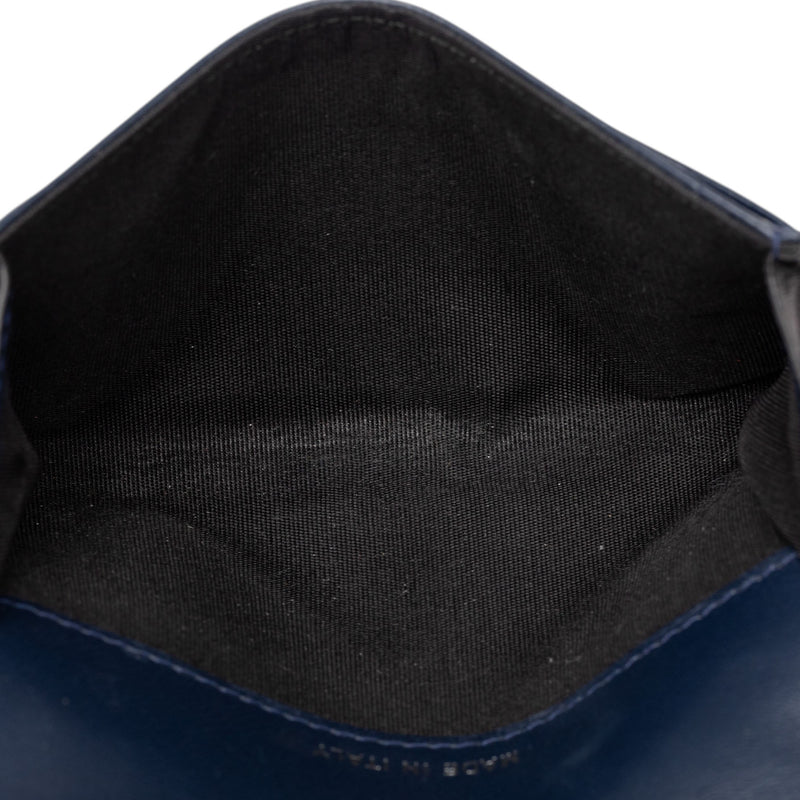 Bicolor Lambskin Boy Flap Card Holder - Image 6