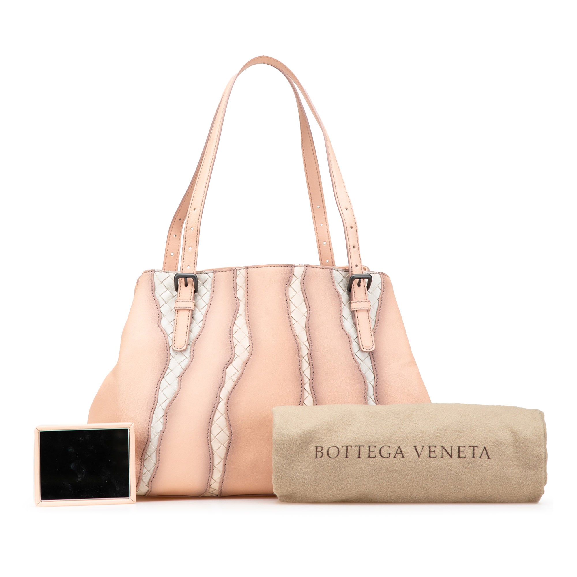 Medium Nappa Intrecciato Glimmer Tote - Image 12