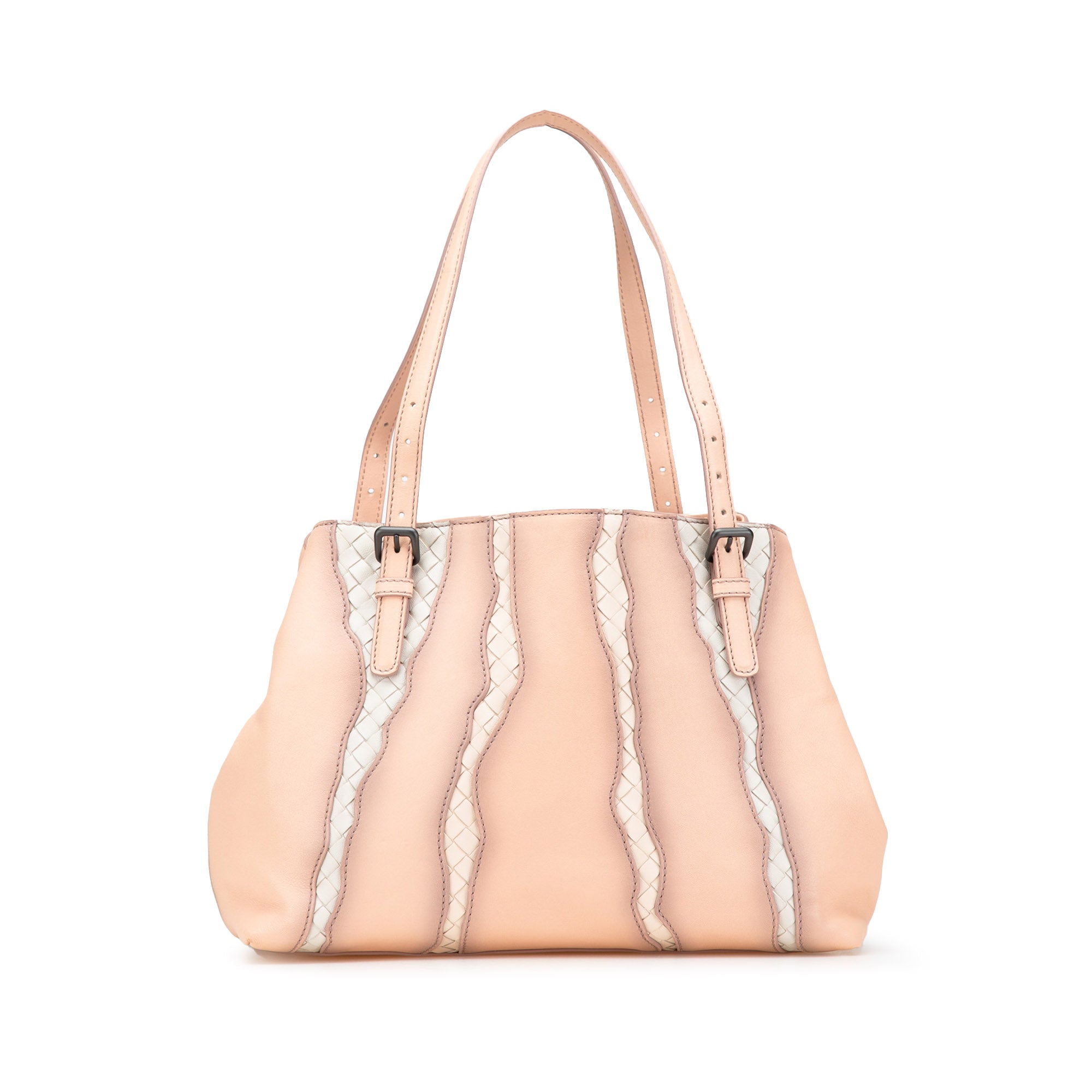 Medium Nappa Intrecciato Glimmer Tote - Image 1