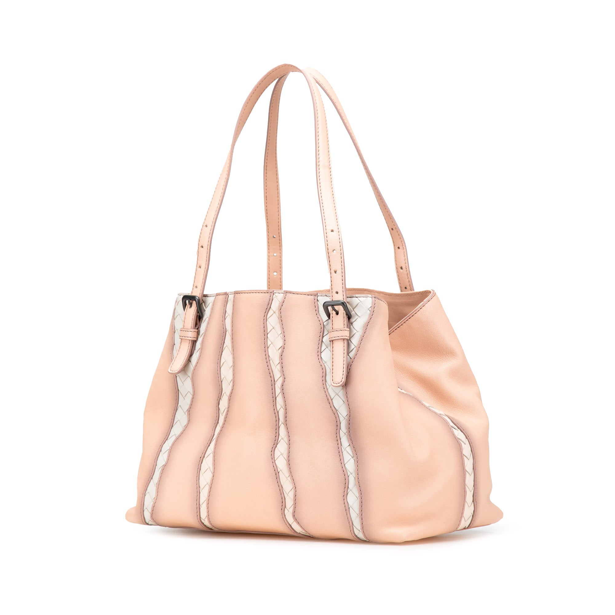 Medium Nappa Intrecciato Glimmer Tote - Image 2