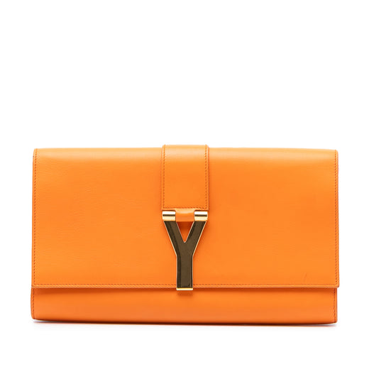 Leather Chyc Ligne Clutch - Image 1
