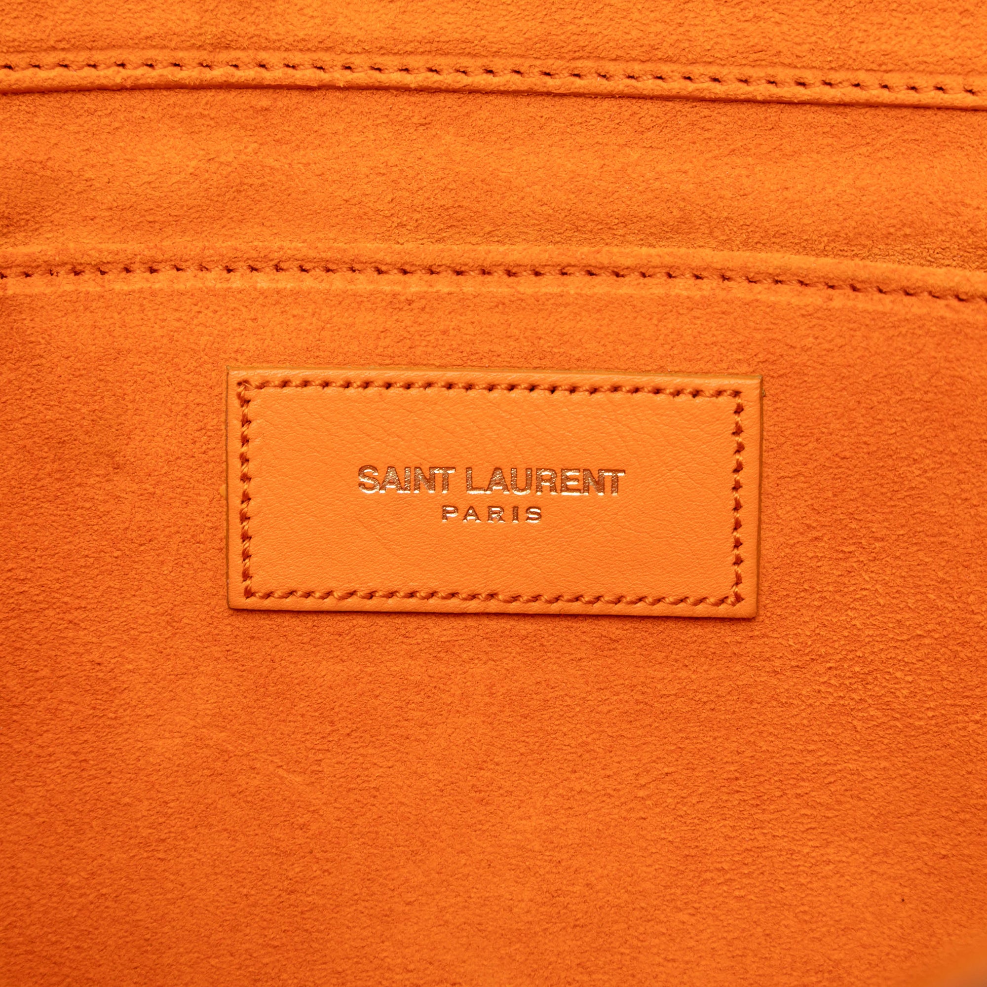 Leather Chyc Ligne Clutch - Image 5