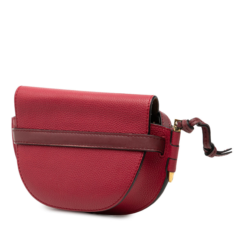 Mini Bicolor Grained Calfskin Gate Crossbody - Image 2