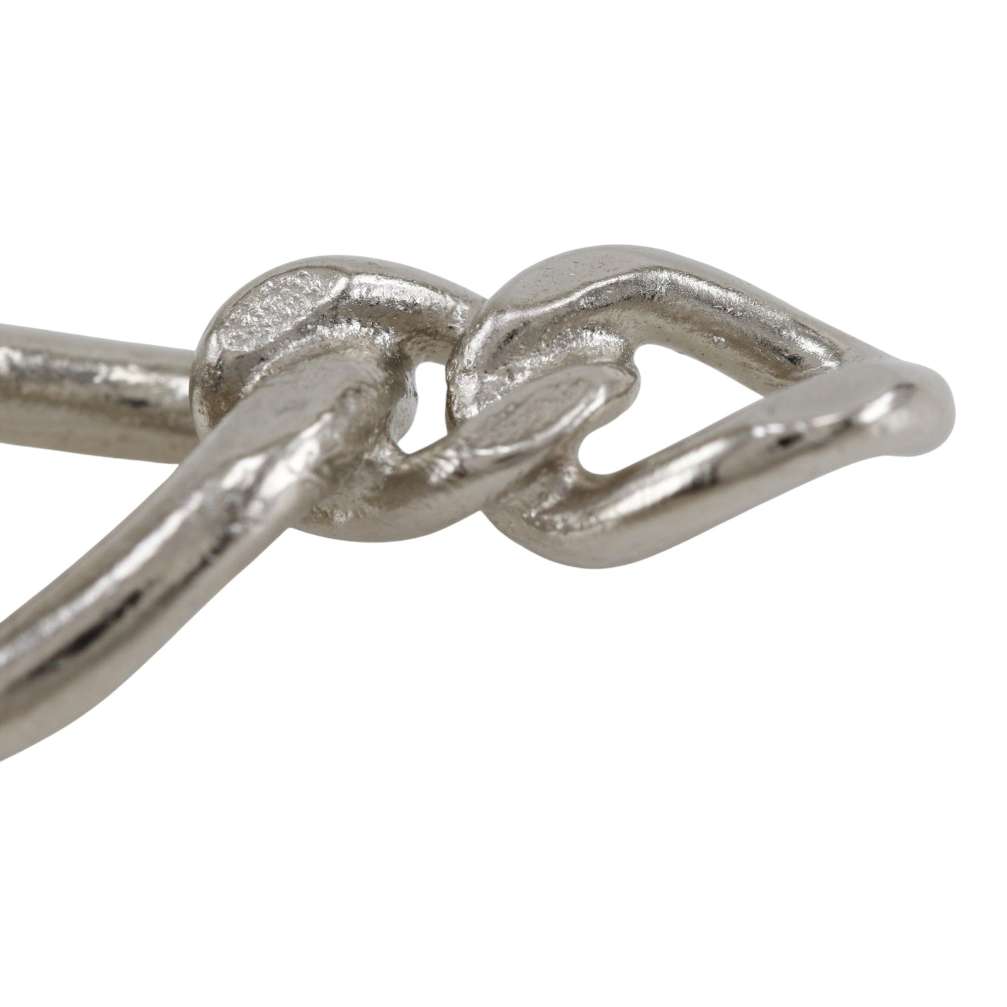 CC Brass Openwork Chain Brooch - Image 6