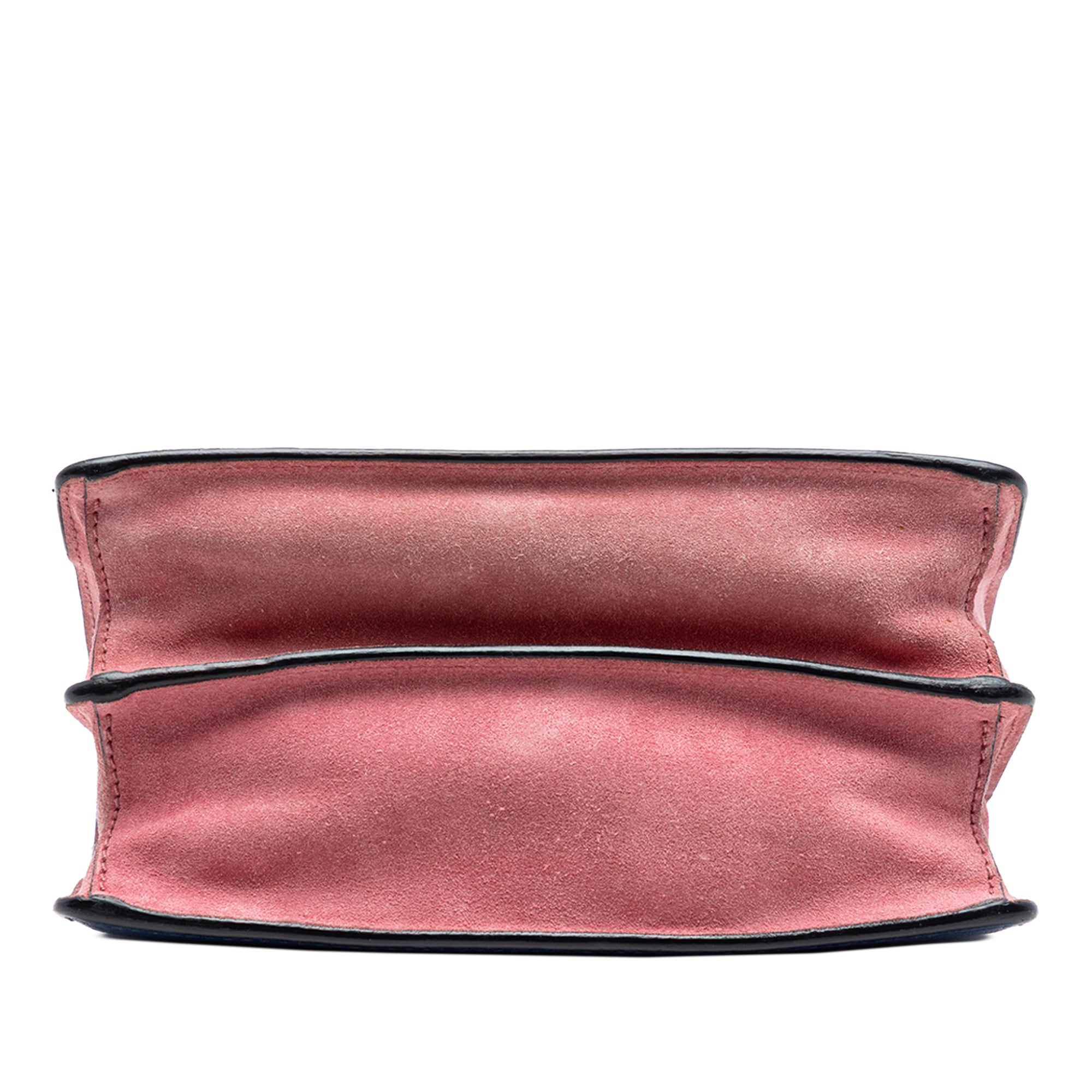 Goatskin Madras Miu Logo Crossbody - Image 3