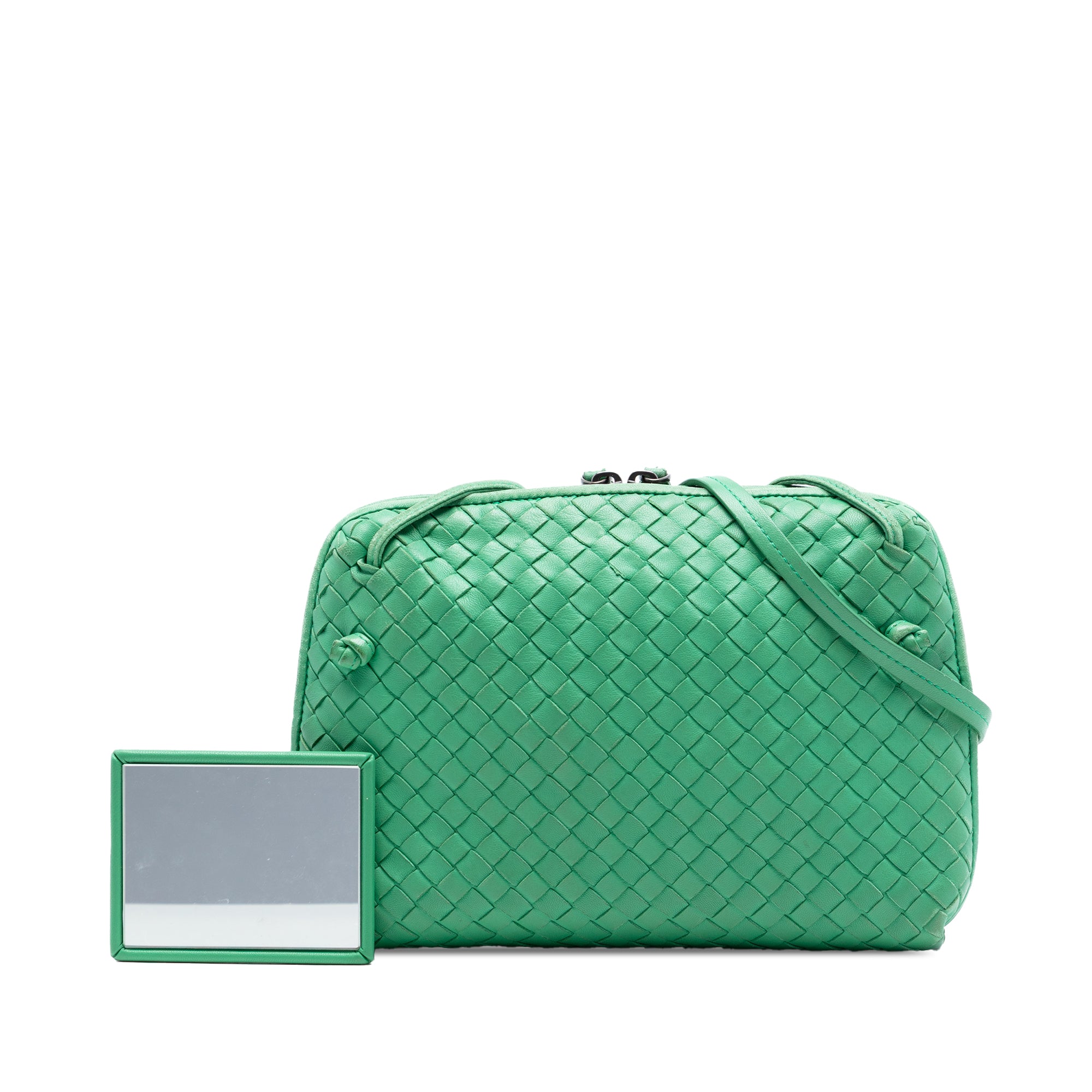 Nappa Intrecciato Nodini Crossbody - Image 8