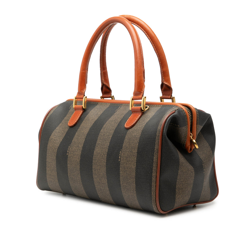 Pequin Coated Canvas Boston Bag - Image 2