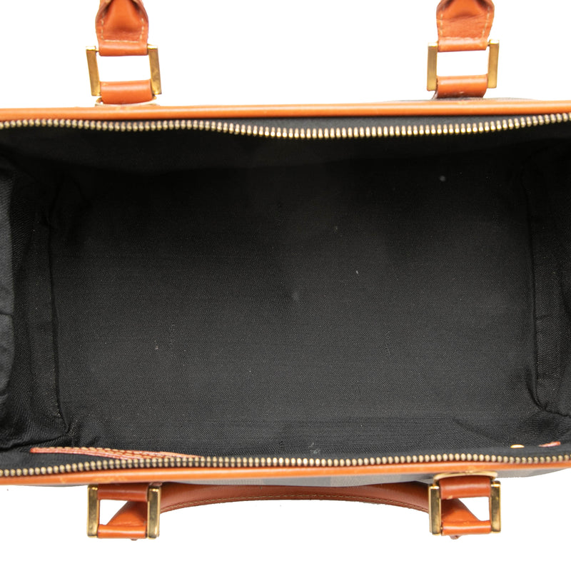 Pequin Coated Canvas Boston Bag - Image 4