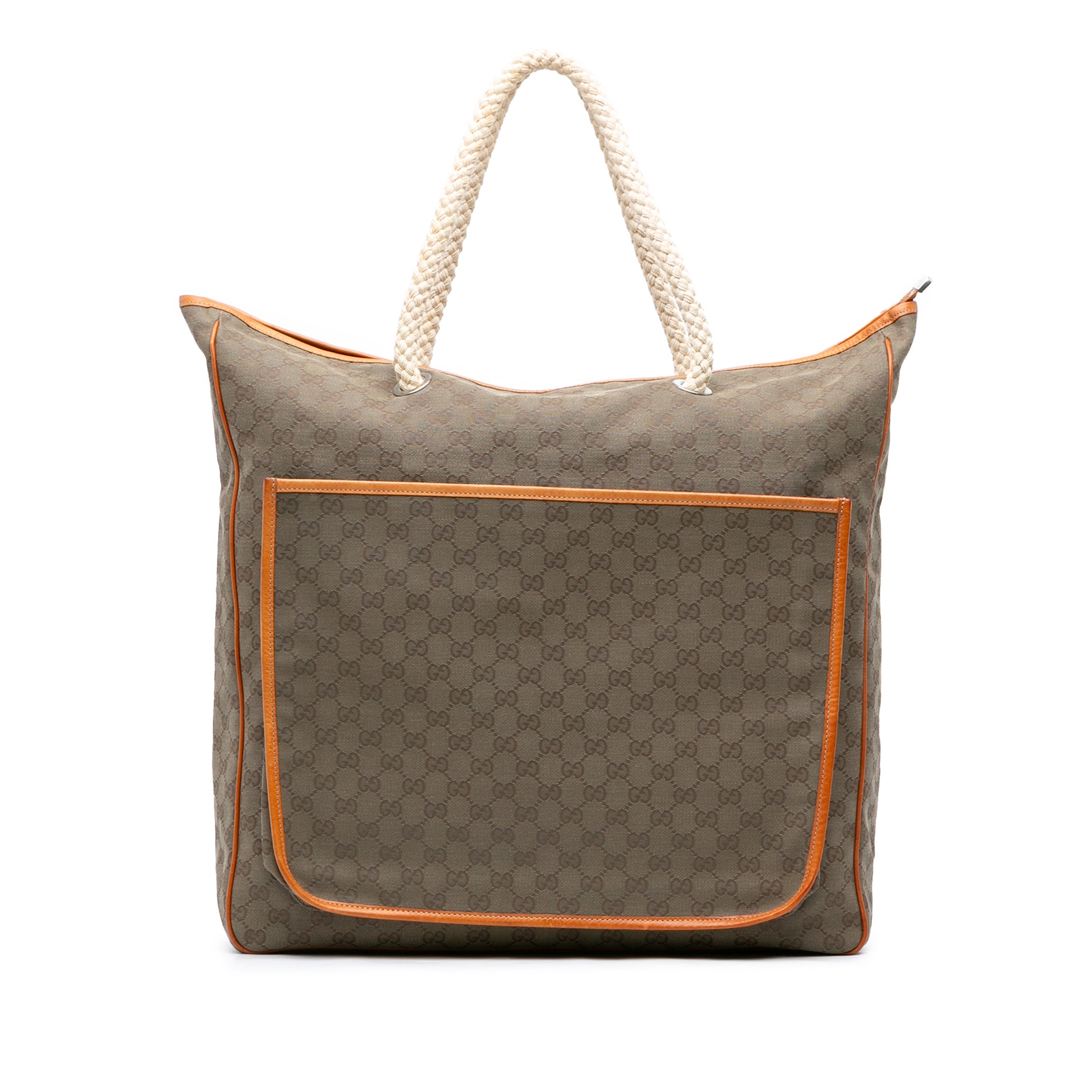 GG Canvas Rope Tote - Image 1