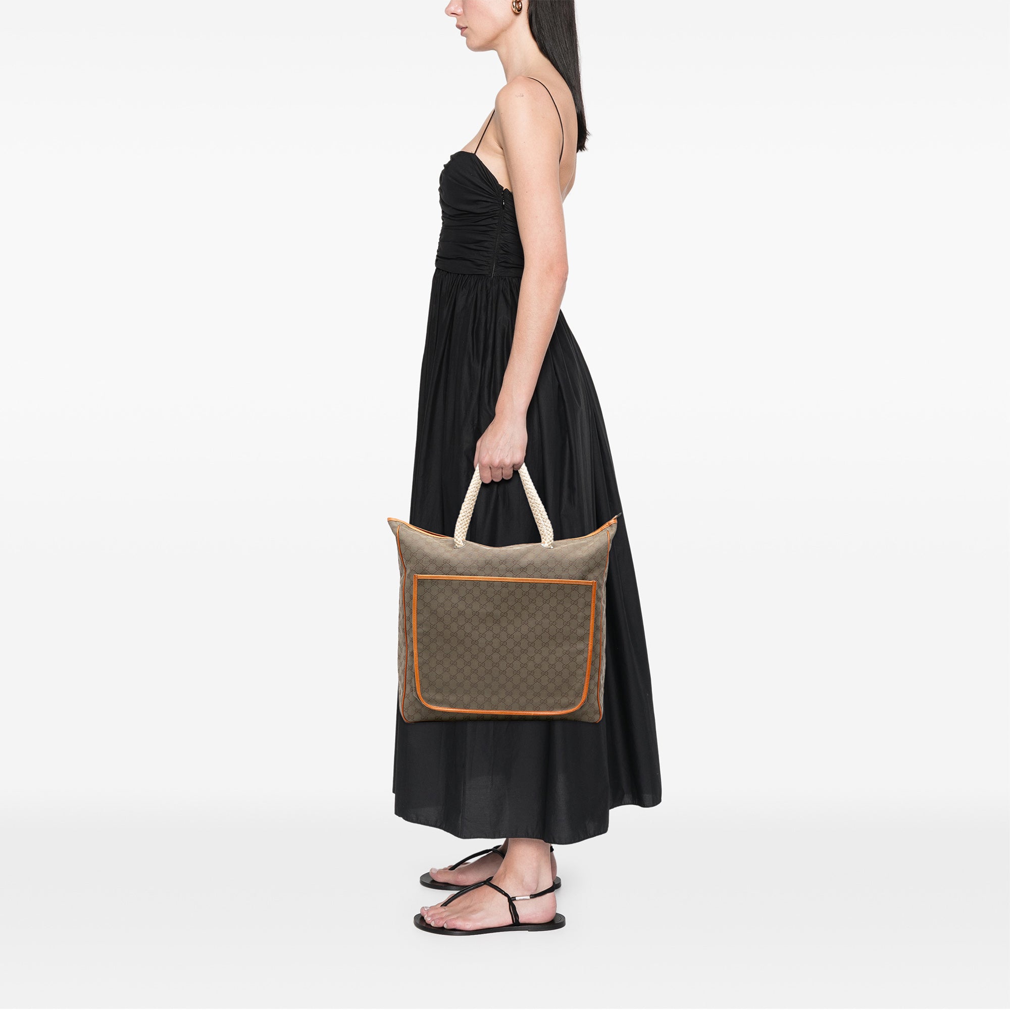 GG Canvas Rope Tote - Image 10