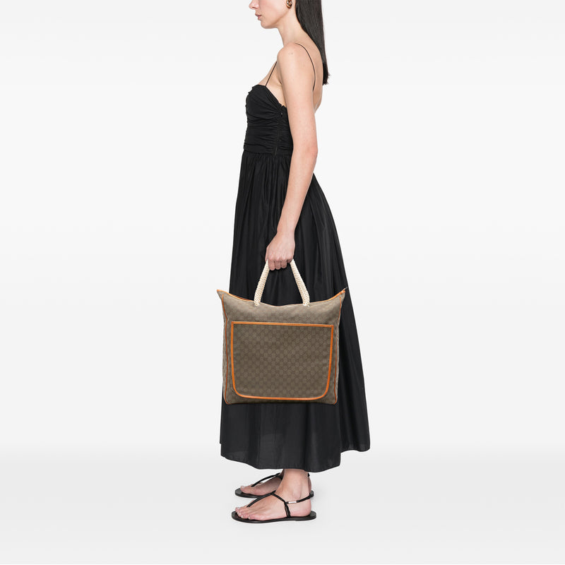 GG Canvas Rope Tote - Image 10