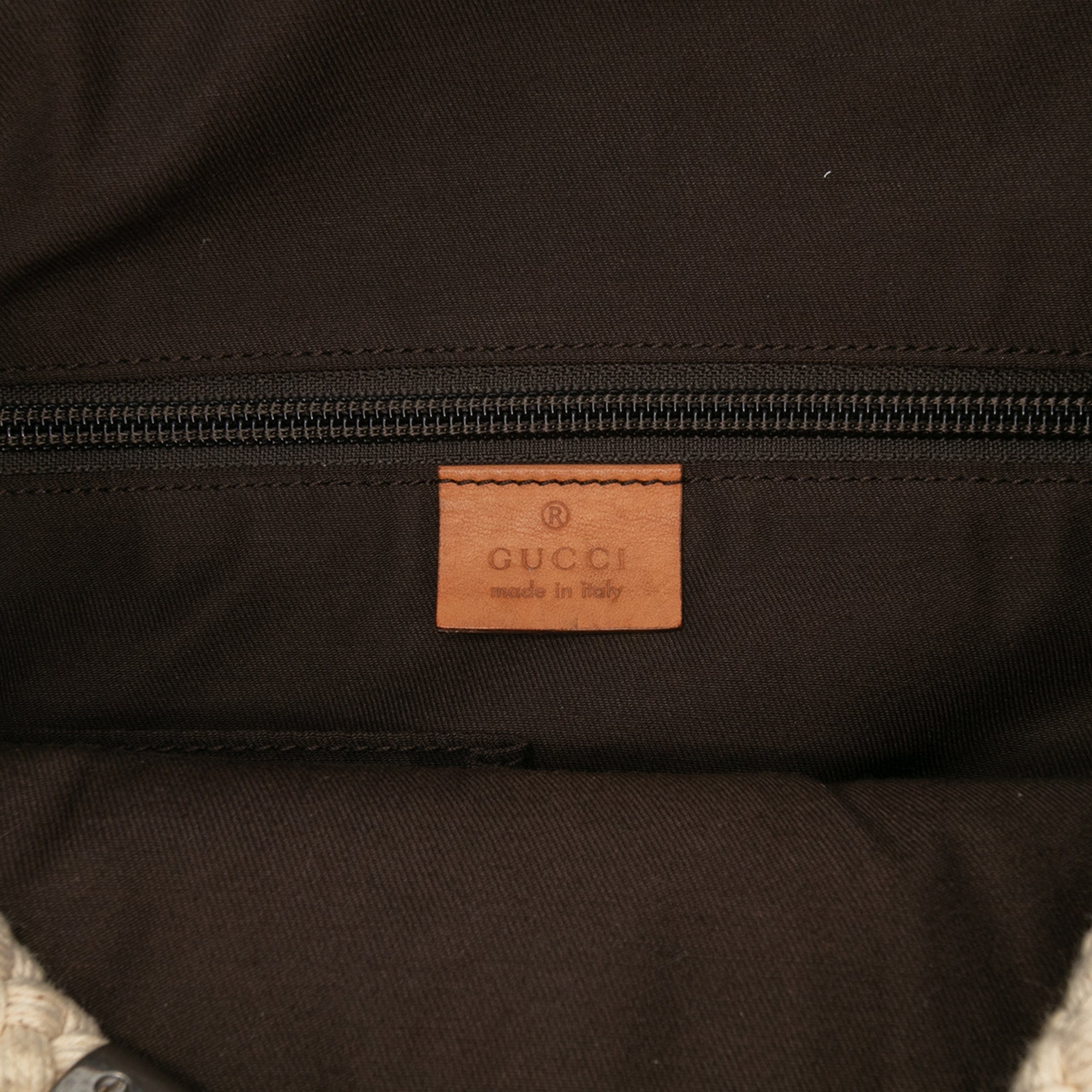 GG Canvas Rope Tote - Image 5