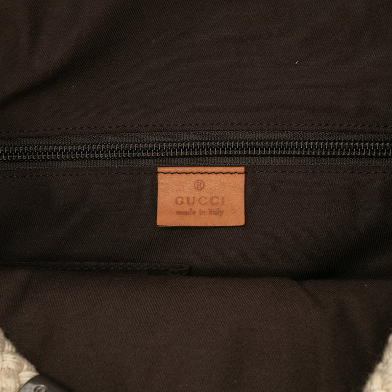 GG Canvas Rope Tote - Image 5