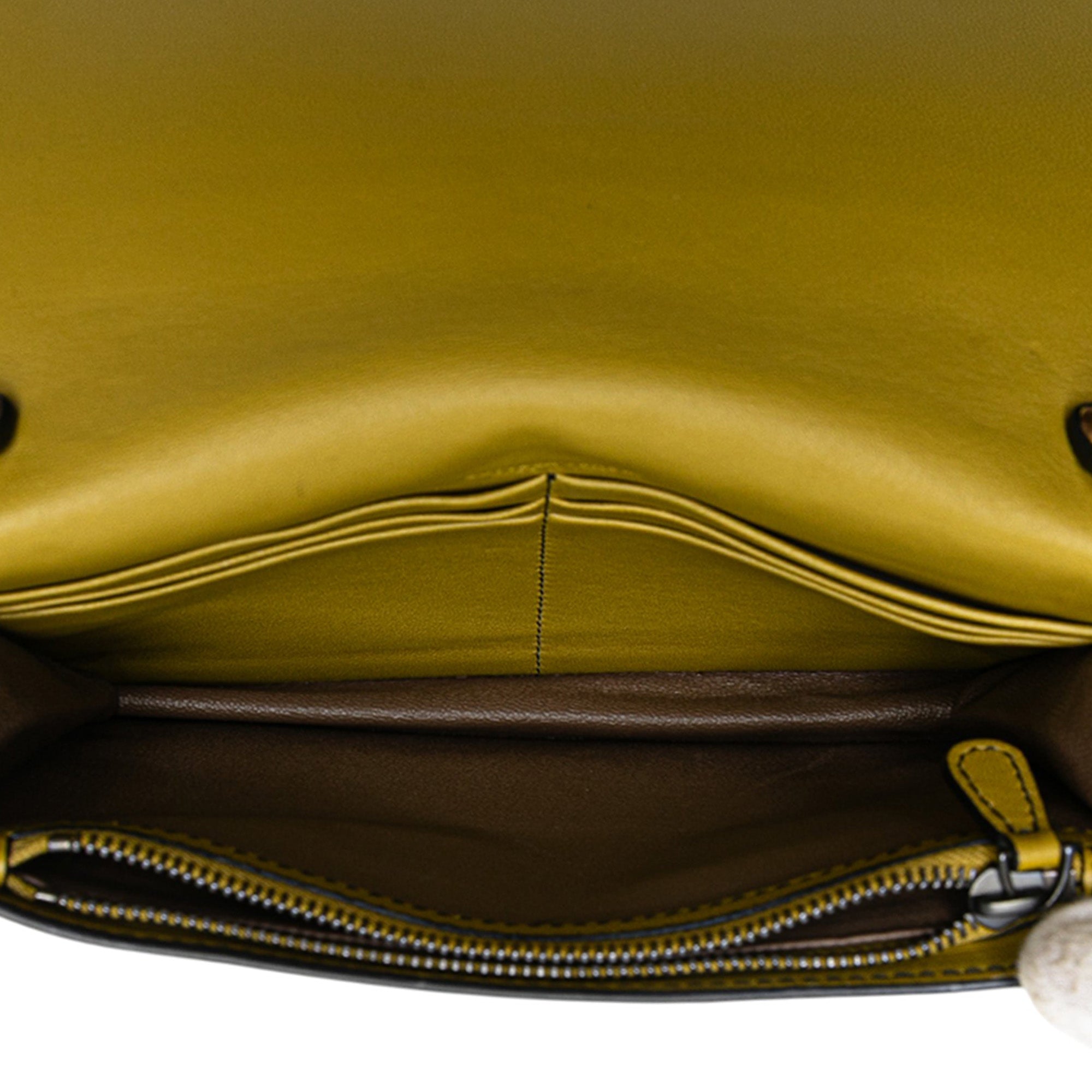 Nappa Intrecciato Studded Wallet on Chain - Image 4