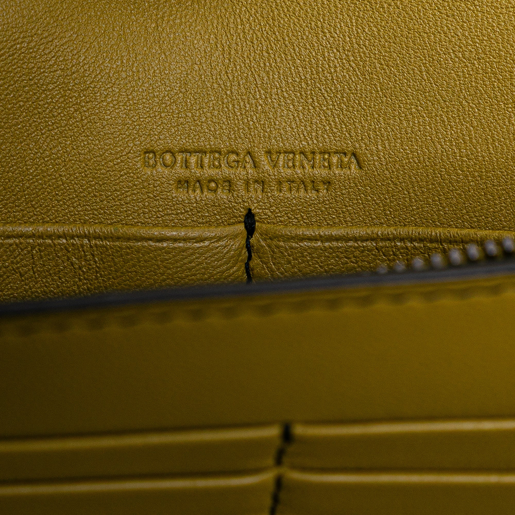 Nappa Intrecciato Studded Wallet on Chain - Image 5