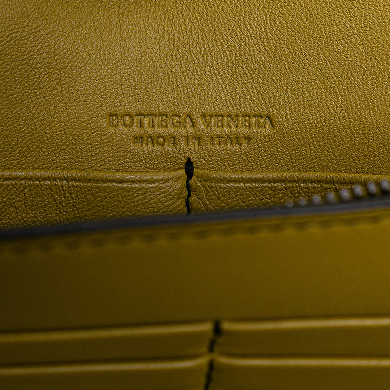 Nappa Intrecciato Studded Wallet on Chain - Image 5