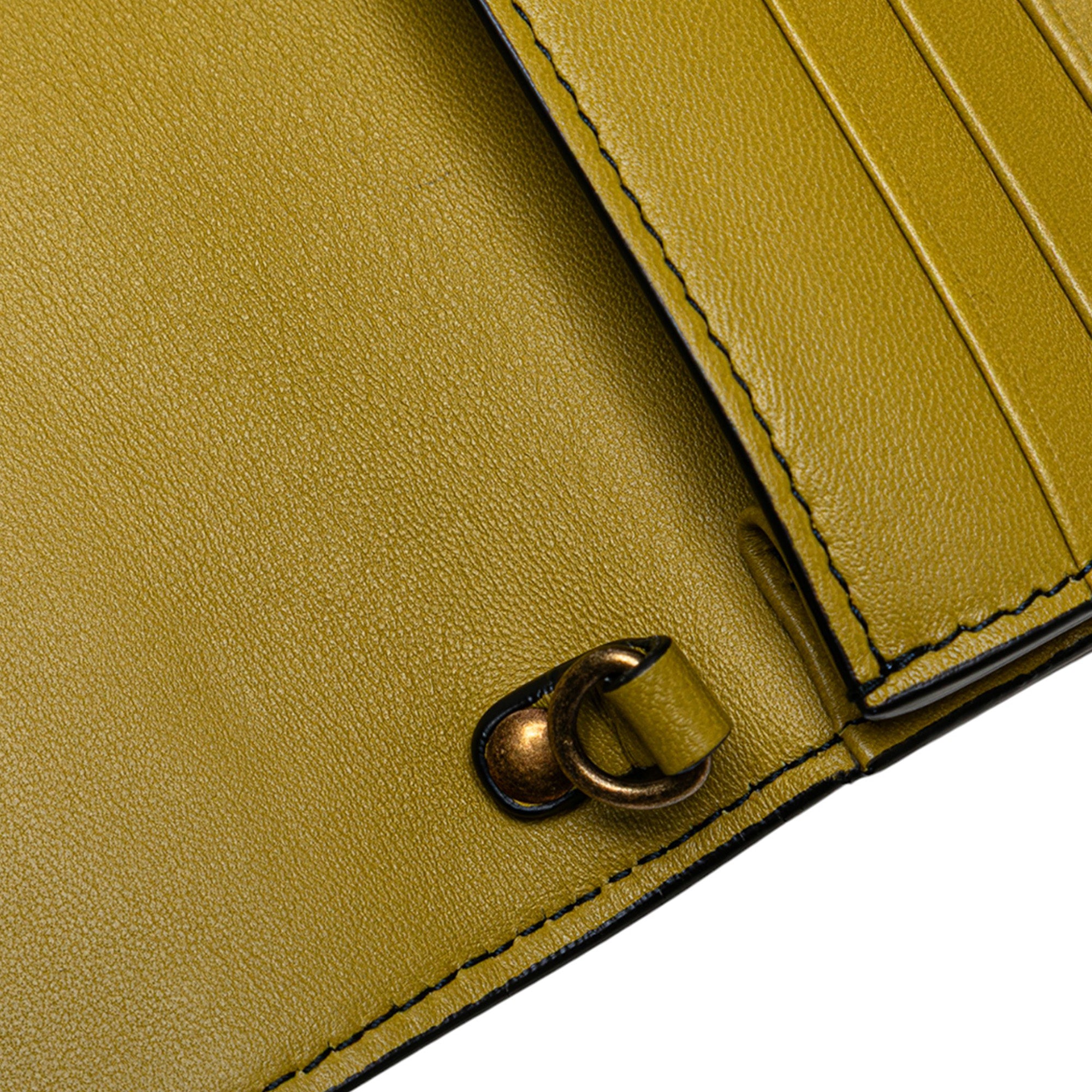 Nappa Intrecciato Studded Wallet on Chain - Image 7
