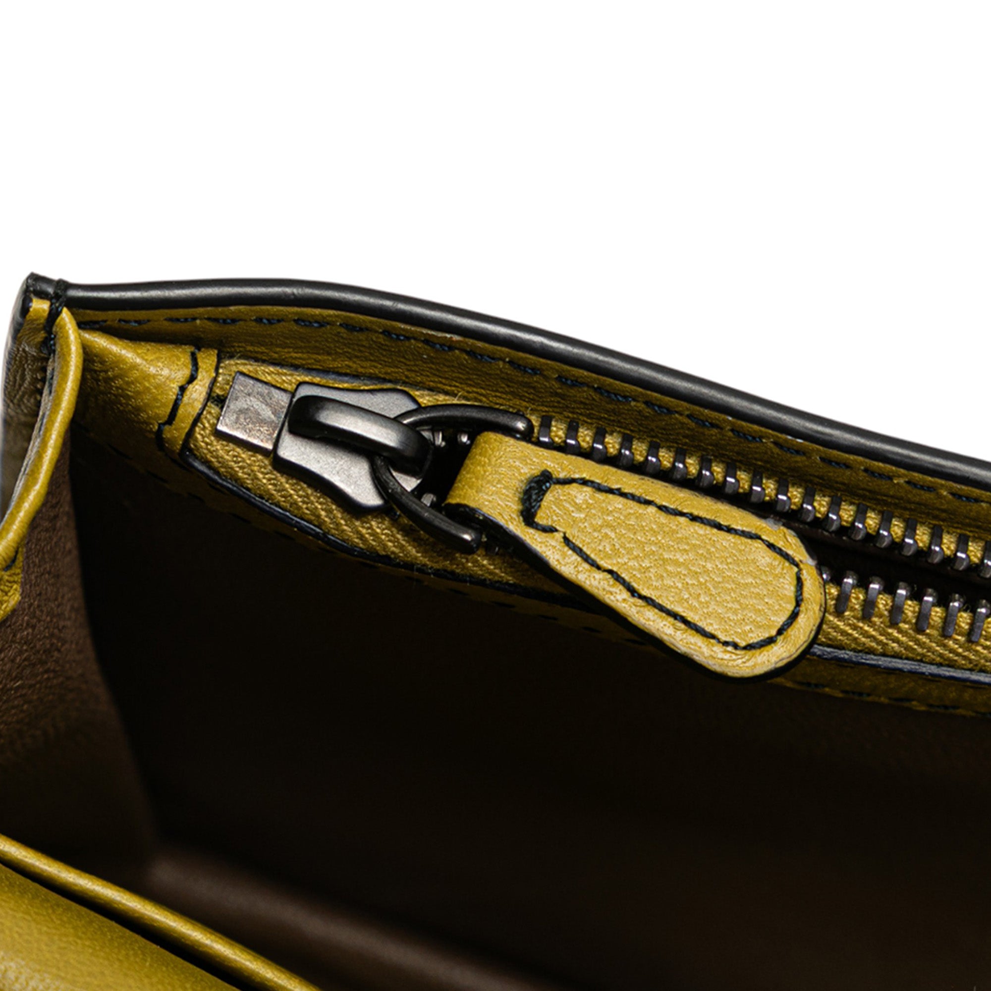 Nappa Intrecciato Studded Wallet on Chain - Image 8