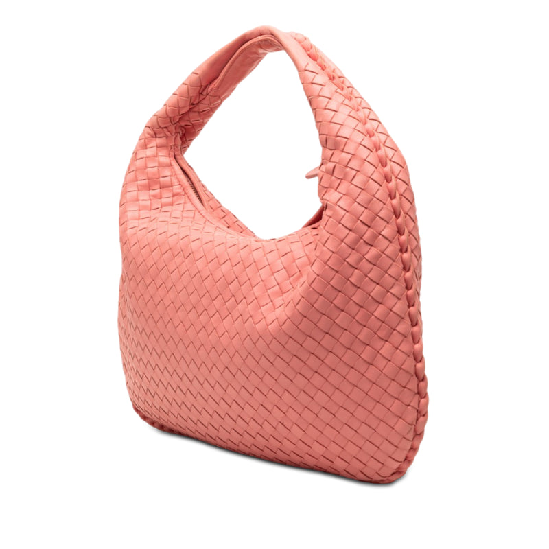 Small Nappa Intrecciato Veneta Hobo - Image 2