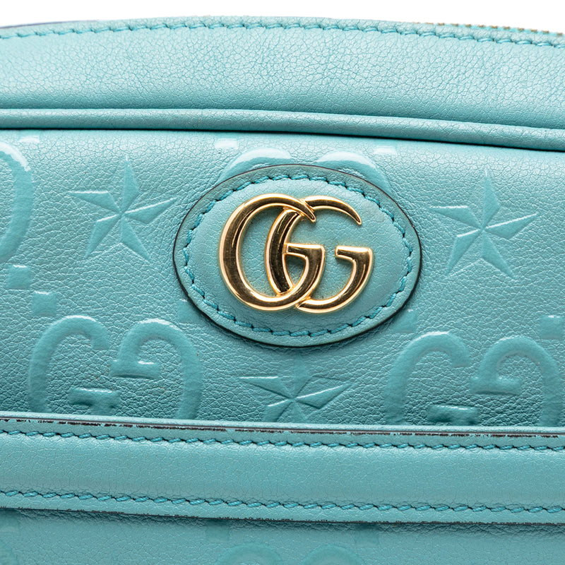 GG Star Embossed Leather Crossbody - Image 5