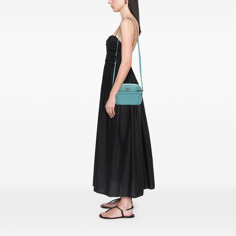 GG Star Embossed Leather Crossbody - Image 7