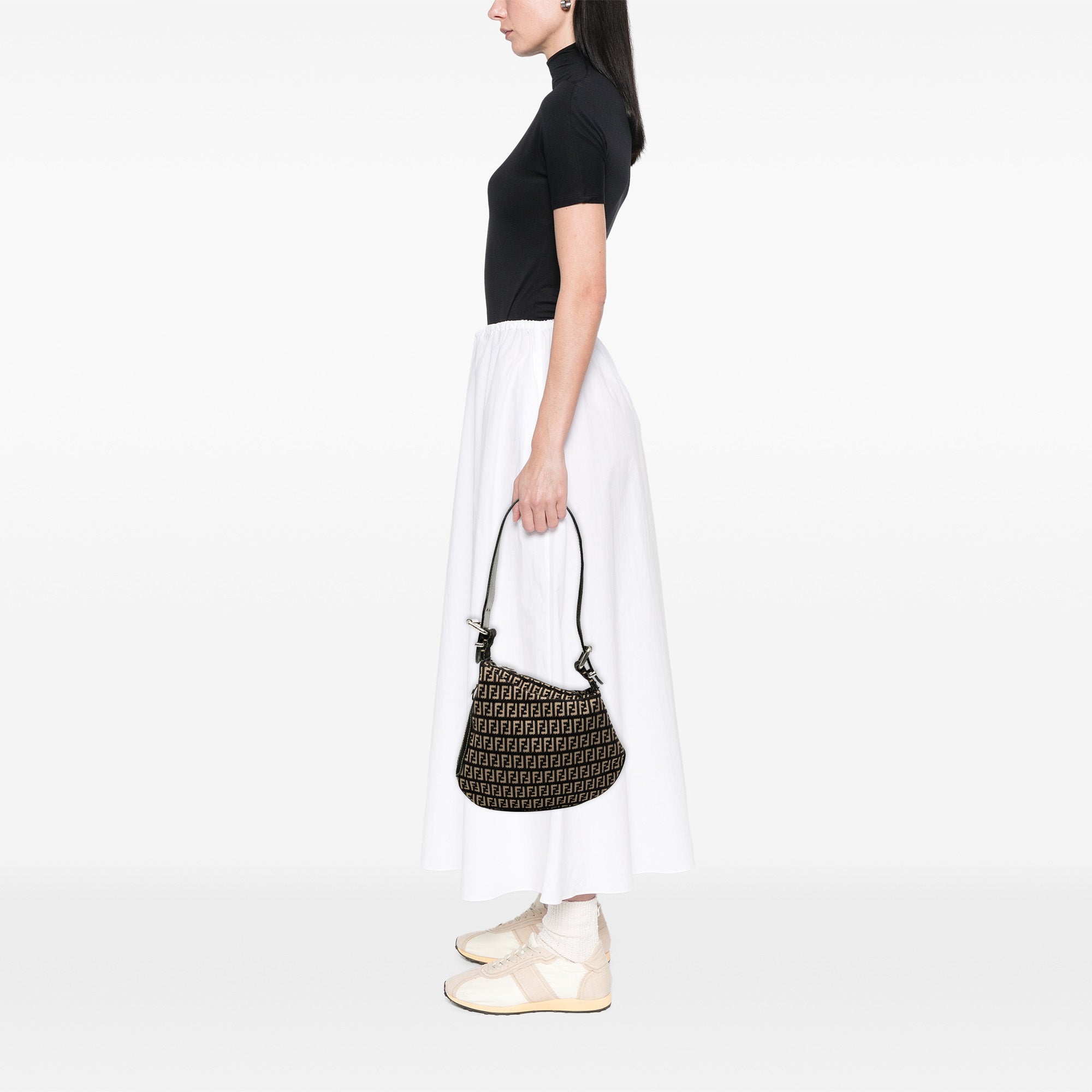 Zucchino Canvas Oyster Shoulder Bag - Image 6