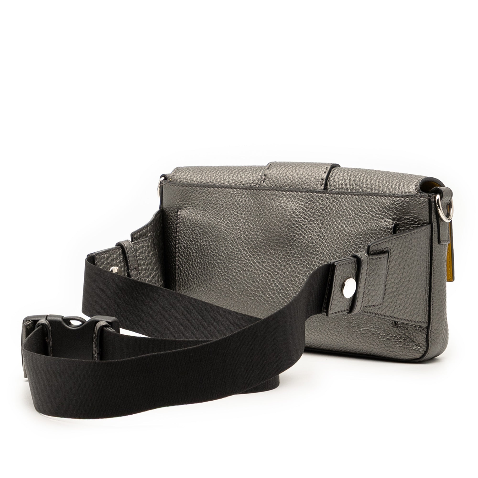Leather Selleria Convertible Baguette Satchel - Image 2