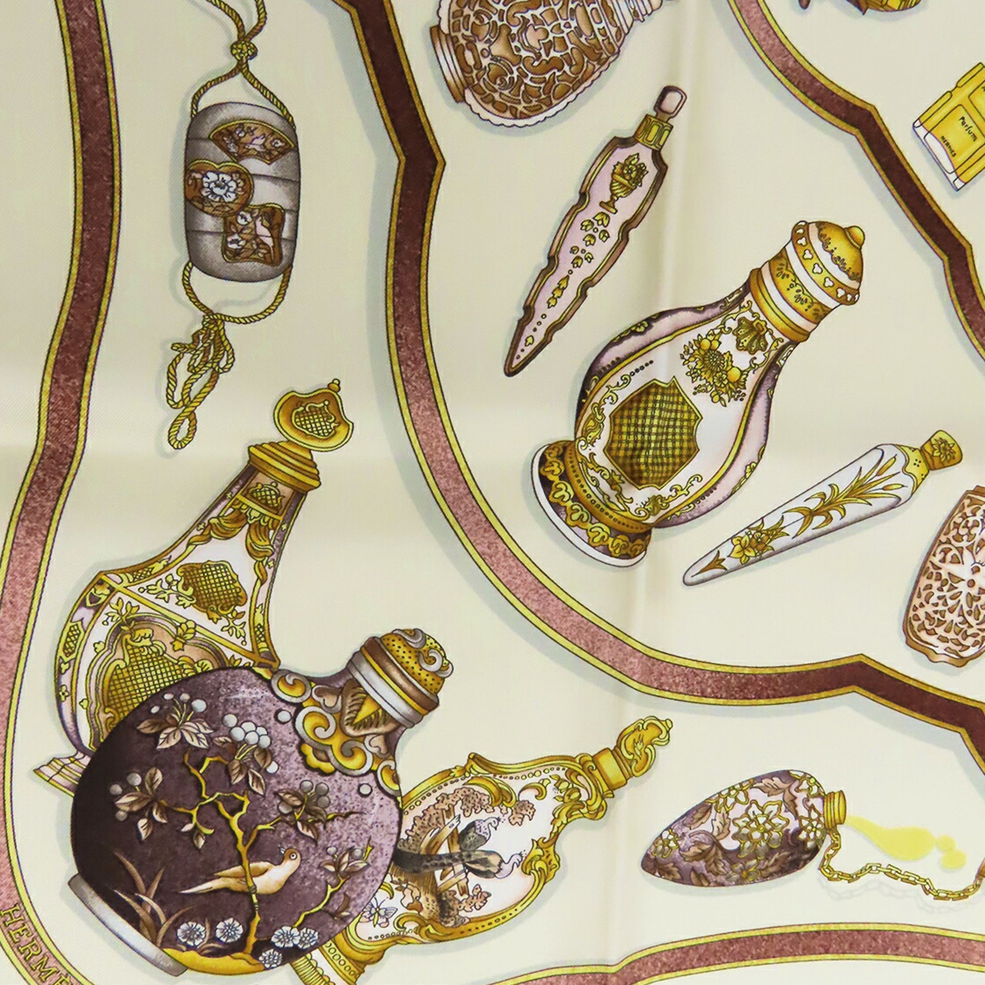 Qu Importe le Flacon Silk Scarf 90 - Image 6
