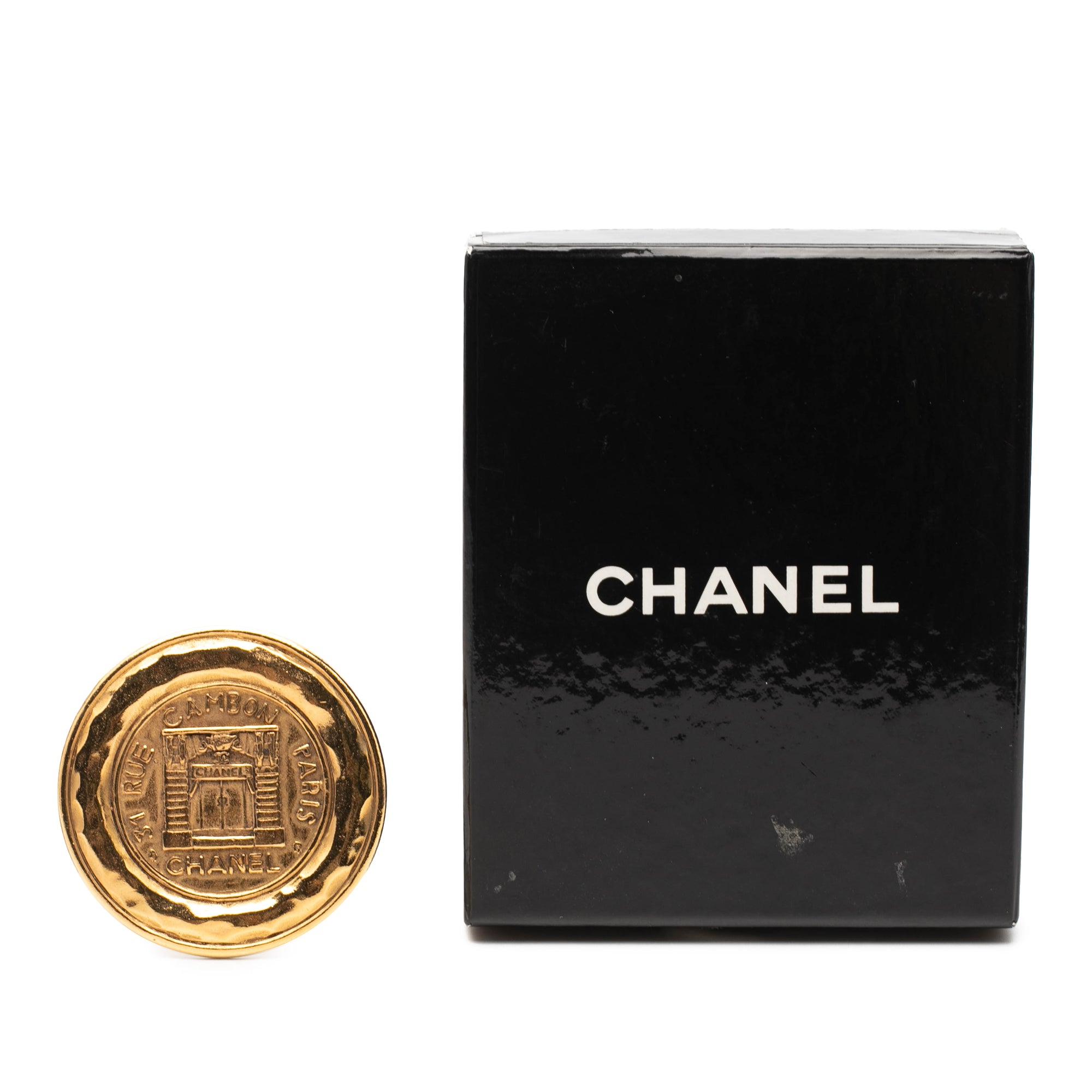 Gold Plated 31 Rue Cambon Brooch - Image 4
