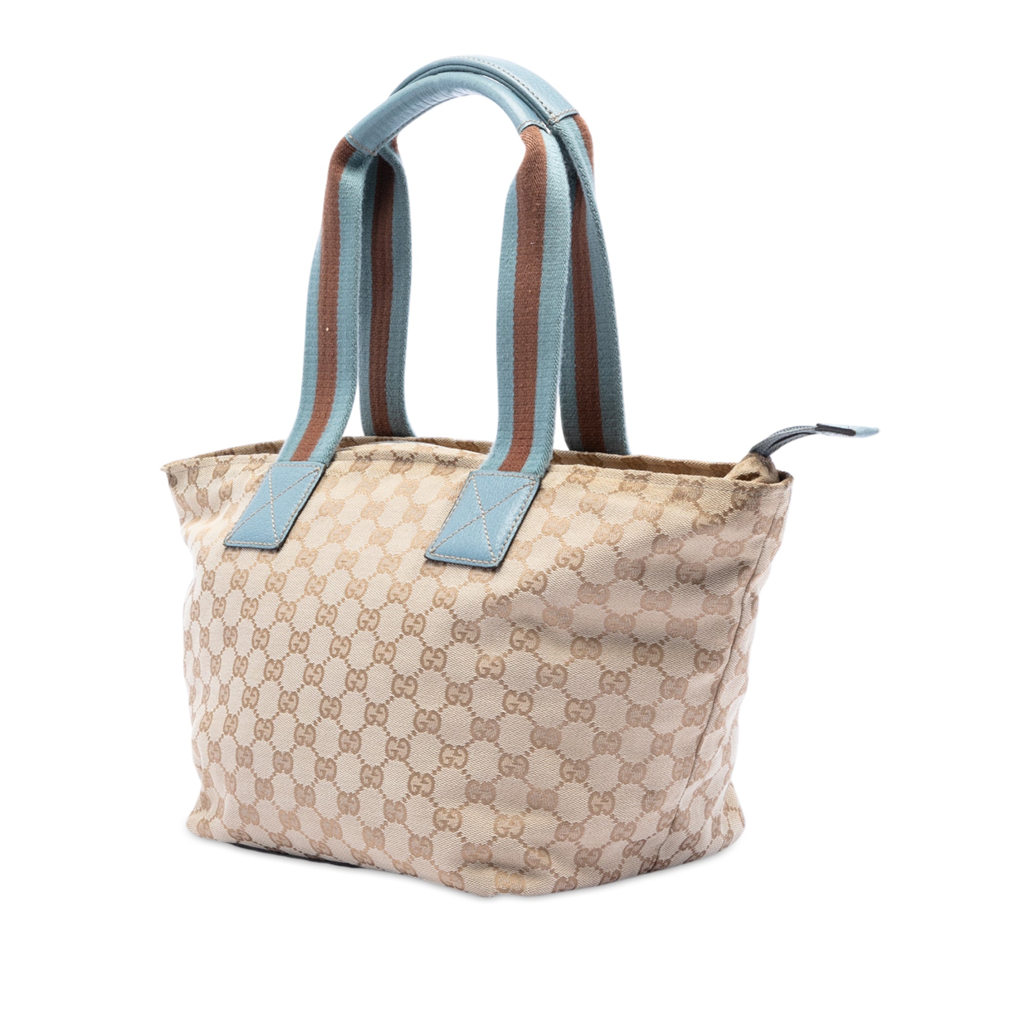 GG Canvas Web Tote - Image 2