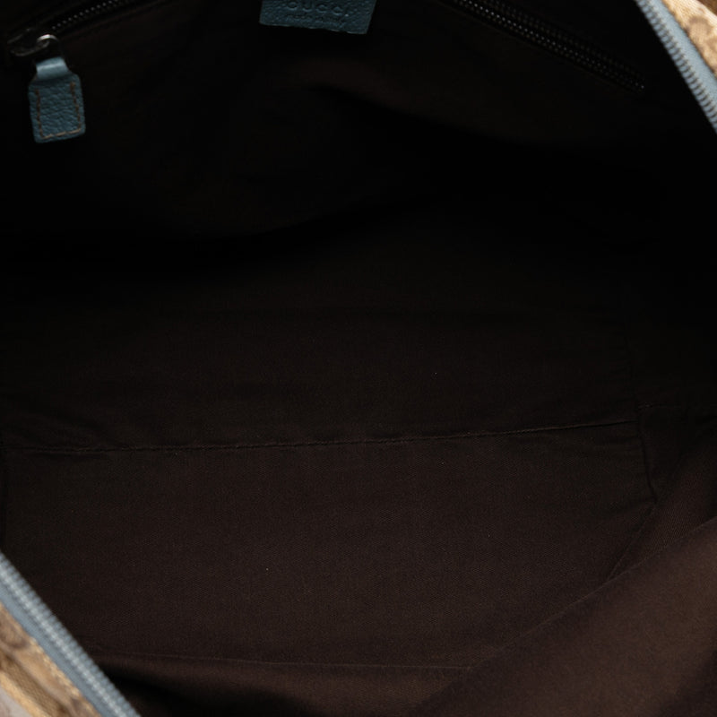 GG Canvas Web Tote - Image 4