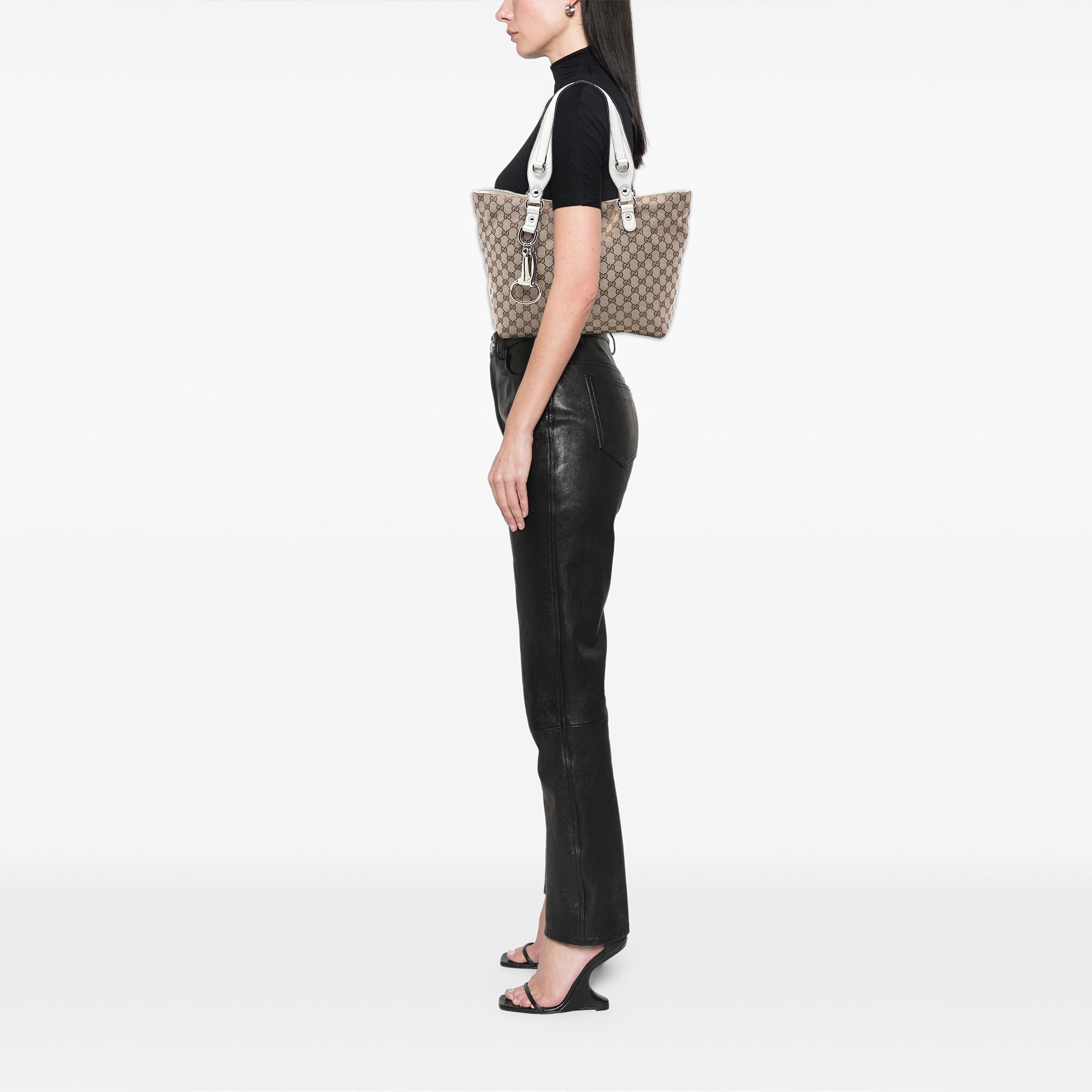 GG Canvas Icon Bit Tote - Image 7