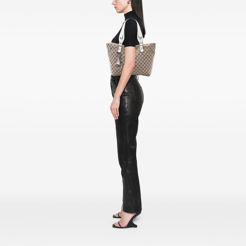 GG Canvas Icon Bit Tote - Image 7