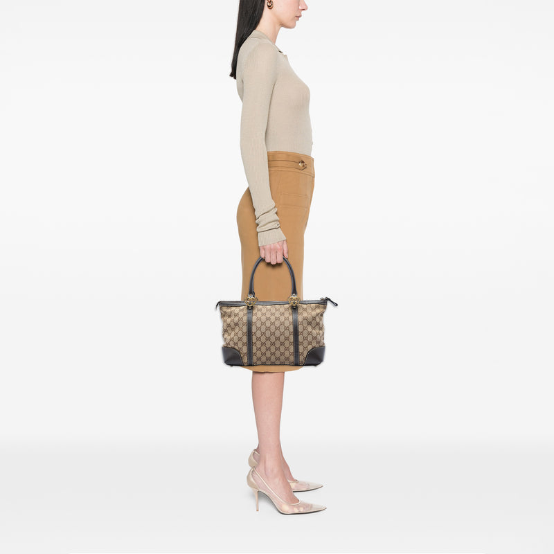 GG Canvas Lovely Tote - Image 5