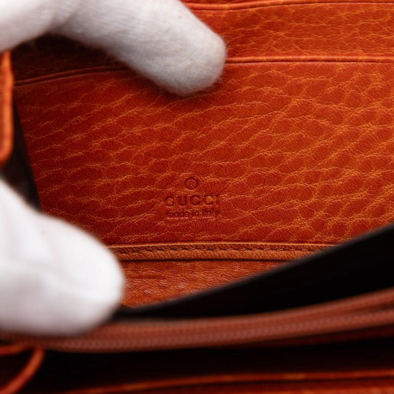 GG Canvas Bamboo Tassel Zip Around Long Wallet - Image 5