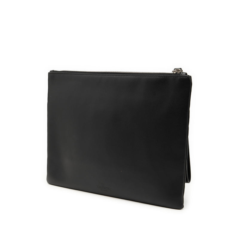 Leather VLTN Clutch - Image 2