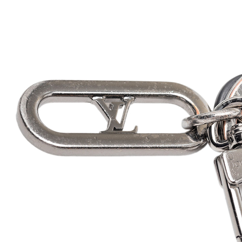 Monogram Eclipse LV Padded Circle Bag Charm And Key Holder - Image 3