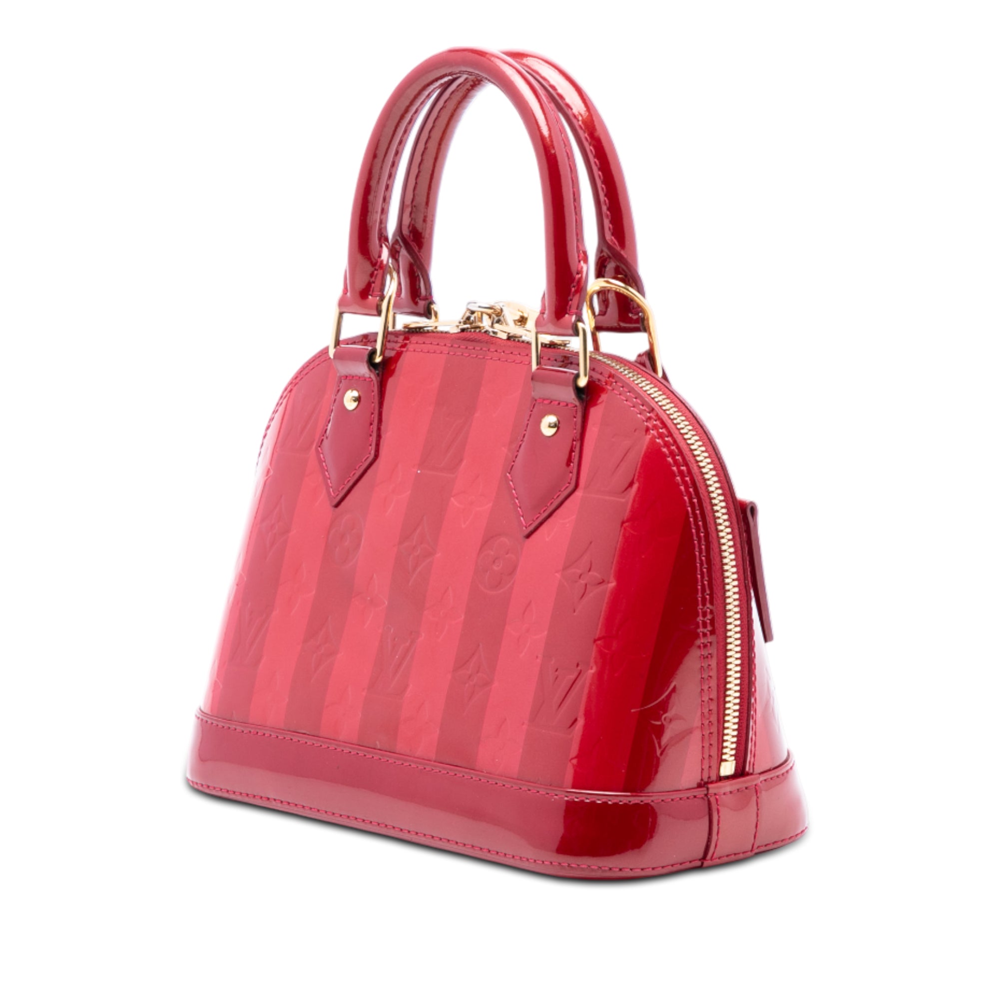 Monogram Vernis Rayures Alma BB - Image 2