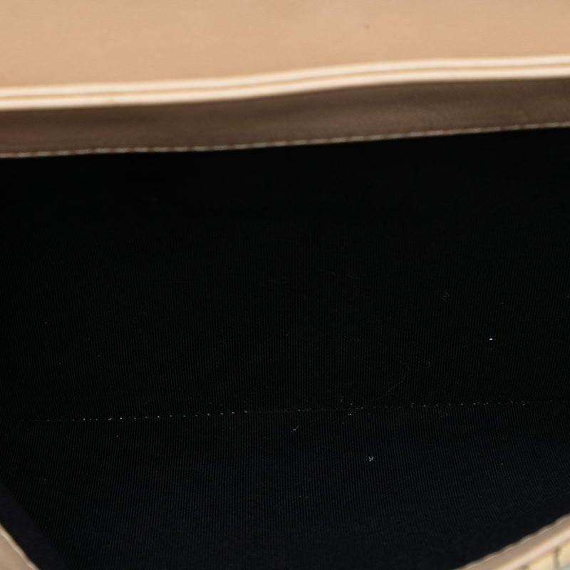 Quilted Suede Retro Label Flap - Image 4