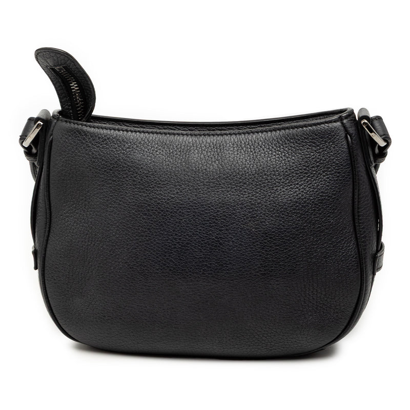 Grained Calfskin Saddle Soft Bag - Image 2